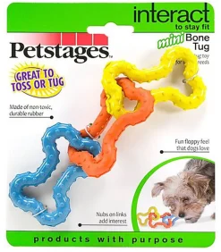 Petstages - Jouet ORKA Mini Bone Tug pour Chien