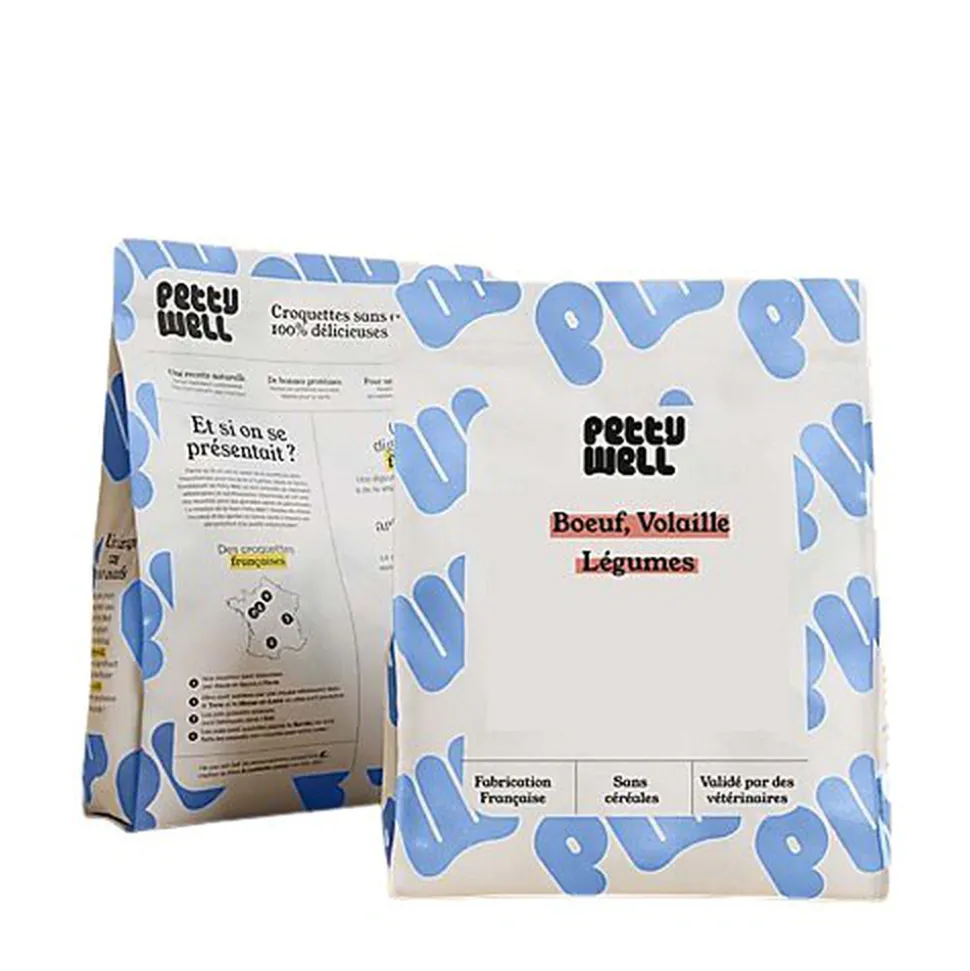 Petty Well - Croquettes Bœuf Poulet pour Grands Chiens - 12kg