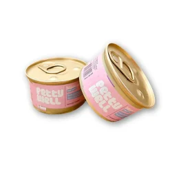 Petty Well - Pâtée au Poulet et Saumon pour Chats - 12 x 85g