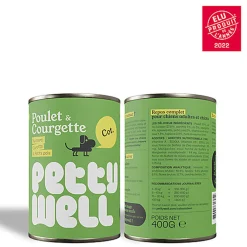 Petty Well - Pâtée au Poulet pour Chiens - 6x400g