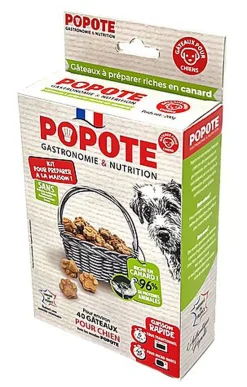 Popote - Kit friandises au Canard pour Chiens - 200g