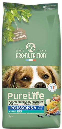 Pro Nutrition - Croquettes Pure Life Chien 7+ Adult Pour Chien