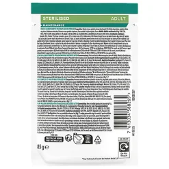 Pro Plan - Bouchée en Sauce NutriSavour Sterilised au Poulet pour Chat Stérilisé - 85g