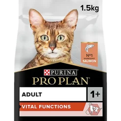 Pro Plan - Croquettes Adult au Saumon pour Chat Adulte