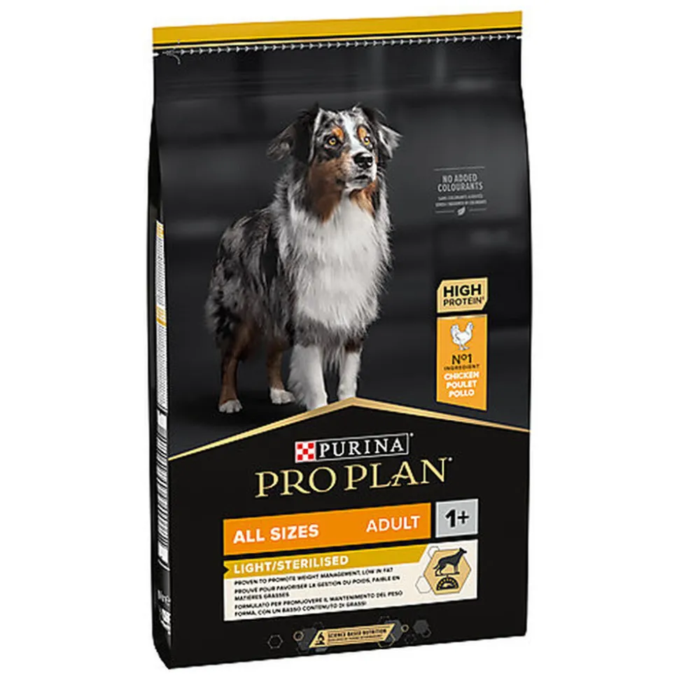Pro Plan - Croquettes All Size Light Sterilised Poulet pour Chien
