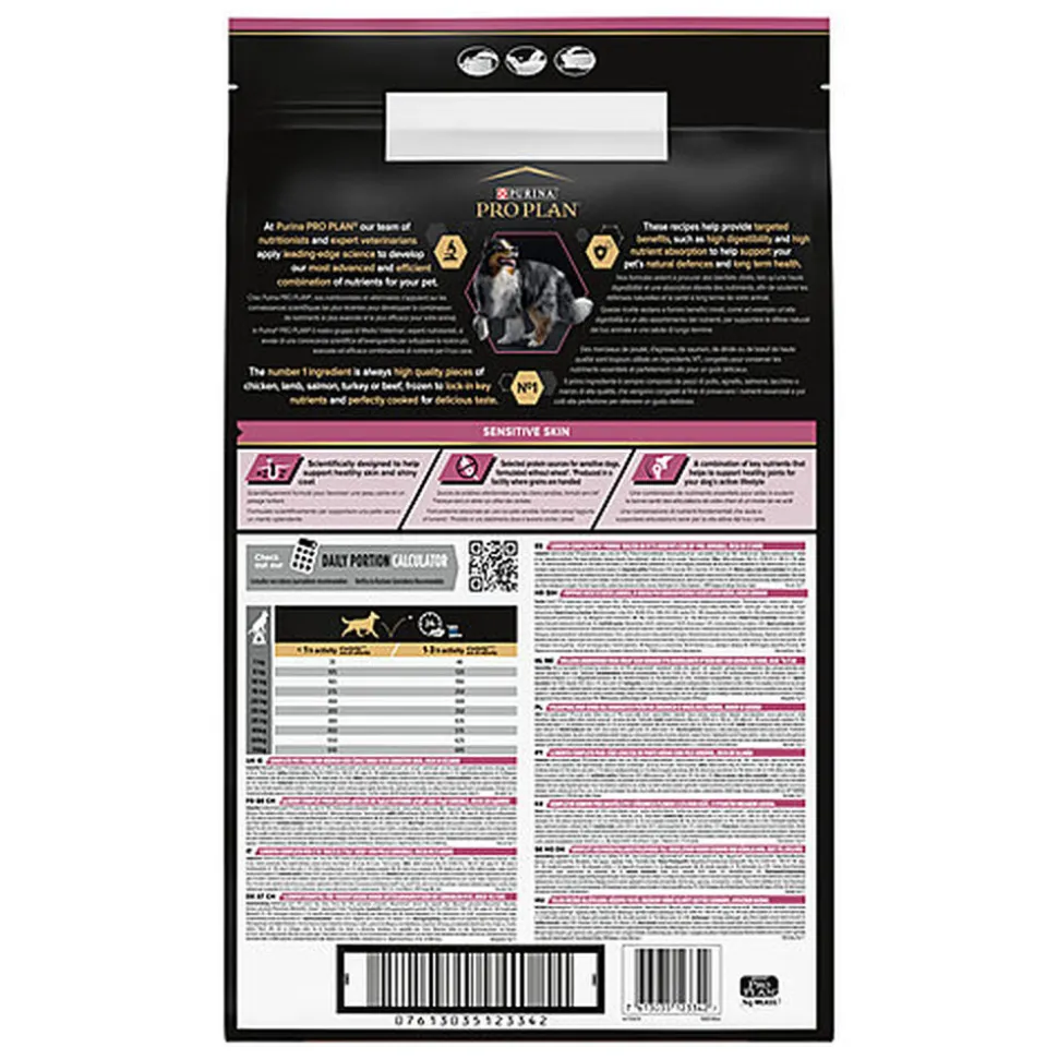 Pro Plan - Croquettes Medium Sensitive Skin Saumon pour Chien