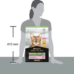 Pro Plan - Croquettes OPTIDIGEST Sterilised Adult Poulet pour Chat - 3Kg