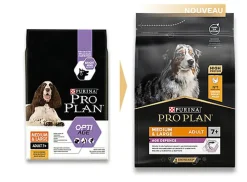 Pro Plan - Croquettes OptiAge Medium & Large Adult 7+ Poulet pour Chien Senior