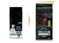 Pro Plan - Croquettes OPTIDIGEST Large Athletic Sensitive Digestion Agneau pour Chien - 14Kg