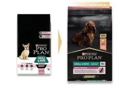 Pro Plan - Croquettes OPTIDERMA Small & Mini Sensitive Skin Saumon pour Chien