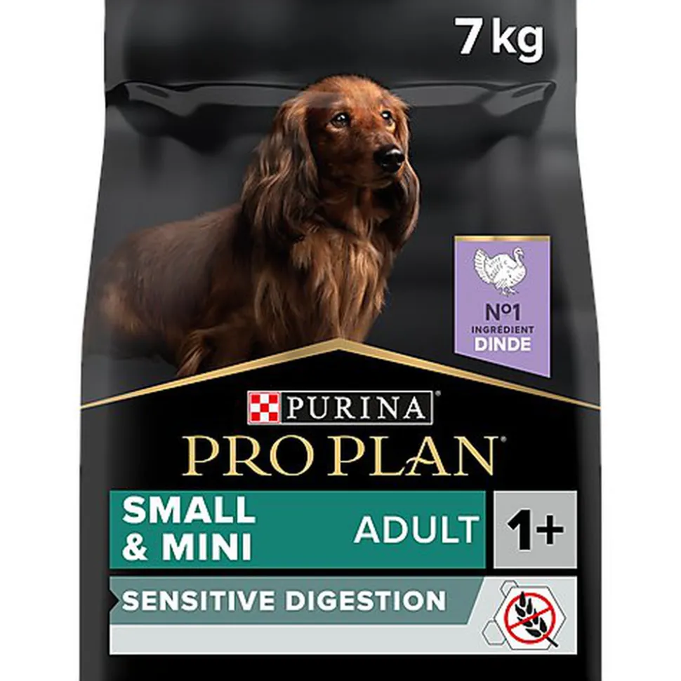 Pro Plan - Croquettes OPTIDIGEST Small & Mini Adult Sans Céréales Dinde pour Chien