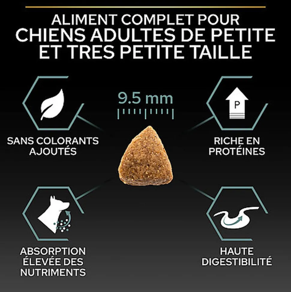 Pro Plan - Croquettes OPTIDIGEST Small & Mini Adult Sans Céréales Dinde pour Chien