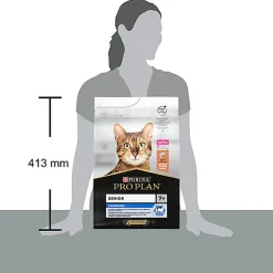 Pro Plan - Croquettes ORIGINAL Senior 7+ Saumon pour Chat - 3Kg