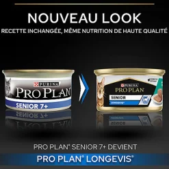 Pro Plan - Pâtée Adult 7+ pour Chat Adulte - 85g