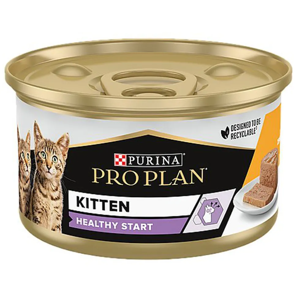 Pro Plan - Pâtée Junior au Poulet pour Chaton - 85g