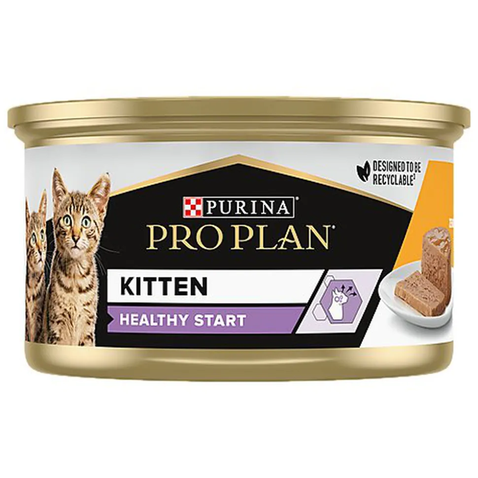 Pro Plan - Pâtée Junior au Poulet pour Chaton - 85g