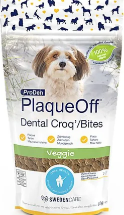 Proden - Plaque Off Friandises Dental Croq'/Bites pour Chiens - 60g
