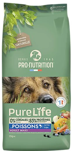 Pro-Nutrition - Croquettes Pure Life Chien Adult Maxi - 12kg