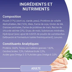 Purina One - Croquettes Adulte Bifensis au Poulet pour Chat - 3Kg