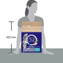 Purina One - Croquettes au Poisson et Céréales pour Chat Adulte - 3Kg