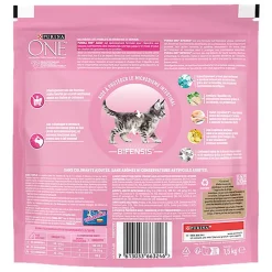 Purina One - Croquettes au Poulet et Céréales pour Chaton - 1,5Kg
