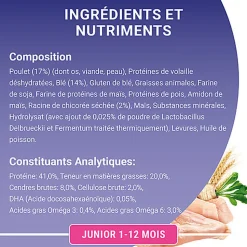 Purina One - Croquettes au Poulet et Céréales pour Chaton - 1,5Kg