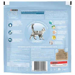 Purina One - Croquettes Stérilisé Poids de forme au Poulet pour chats  adultes - 1,5Kg