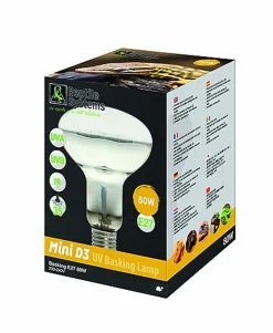 Reptile Systems - Lampe Basking D3 Mini E27 pour Reptiles - 80W