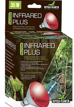 Reptiles Planet - Ampoule Chauffante Infrarouge Infrared Plus Halogen - 35W