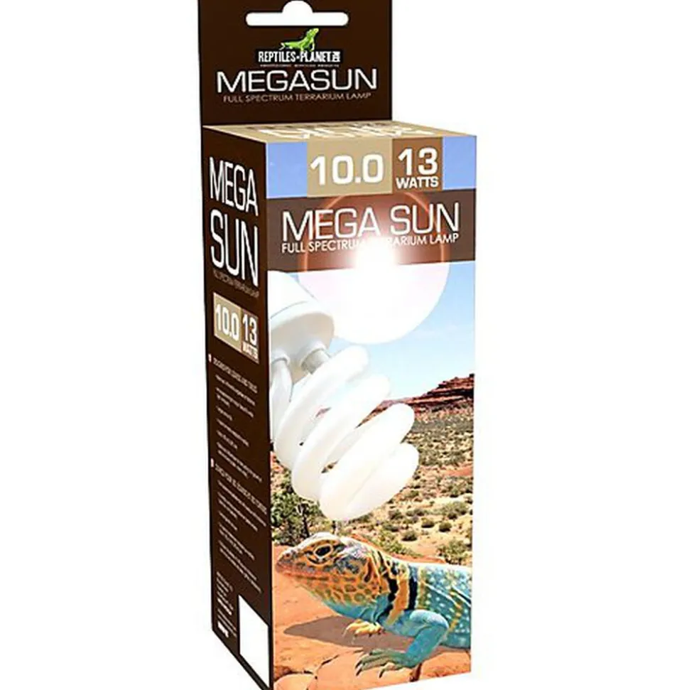 Reptiles Planet - Ampoule Mega Sun UVB 10.0 pour Terrarium - 13W