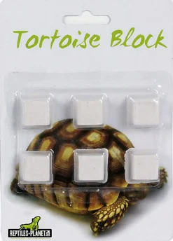Reptiles Planet - Blocs de Calcium Tortoise Block pour Tortue Terrestre - x6