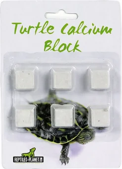 Reptiles Planet - Blocs de Calcium Turtle Calcium Block pour Tortue Aquatique - x6