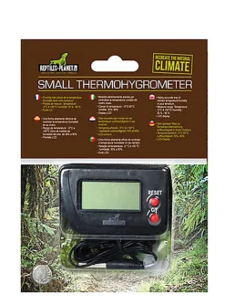 Reptiles Planet - Thermomètre-Hygromètre Digital Small Thermohygrometer pour Terrarium