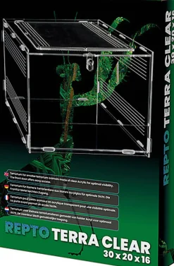 Repto - Terrarium AcryliqueTerra Clear - 30x20x15,5cm