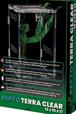 Repto - Terrarium AcryliqueTerra Clear - 11,5x10x16,5cm