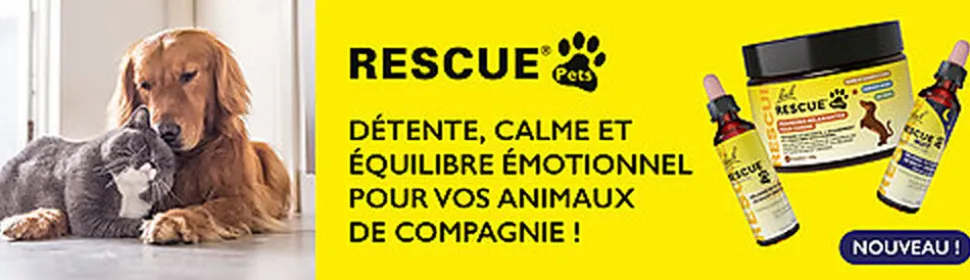 Rescue Pets - Mélange Compte-gouttes Fleurs de Bach - 20ml