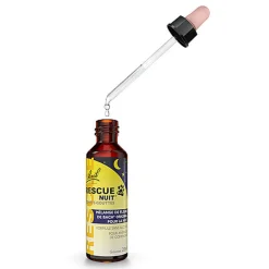 Rescue Pets - Mélange NUIT Compte-gouttes Fleur de Bach - 20ml