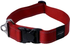 Rogz - Utility Collier Réfléchissant Rouge - 40 MM