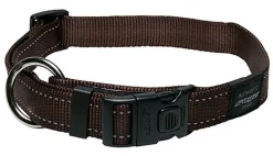 Rogz - Utility Collier Réfléchissant Marron