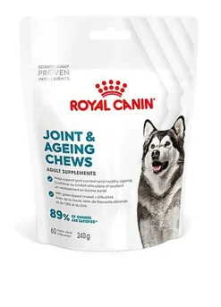 Royal Canin - Aliment complémentaire Adult Joint & Agieing Chews pour Chiens - 240g