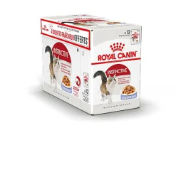 Royal Canin - Bouchées en Gelée Instinctive pour Chats - 12x85g dont 4 Gratuits