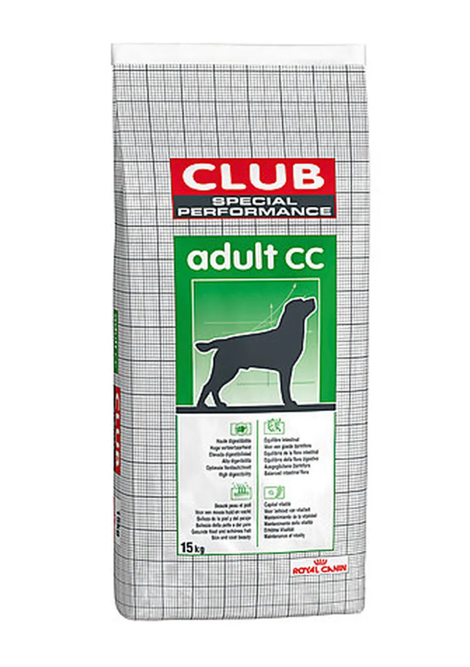 Royal Canin - Croquettes Club Spécial Performance Adulte CC pour Chien - 15Kg