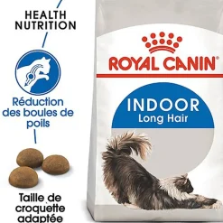Royal Canin - Croquettes Indoor Long Hair pour Chat