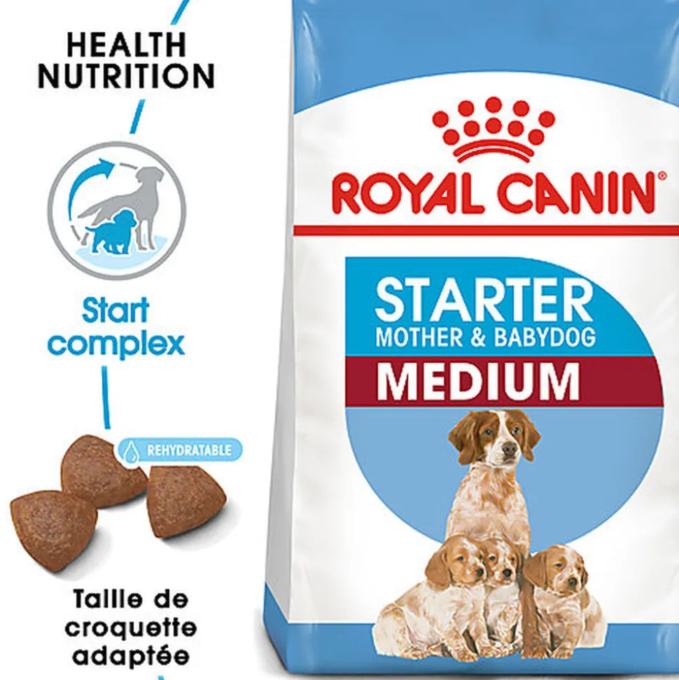 Royal Canin - Croquettes Medium Starter Mother & Babydog pour Chiot