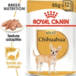 Royal Canin - Pâtée en mousse CHIHUAHUA ADULT pour chiens - 12X85G