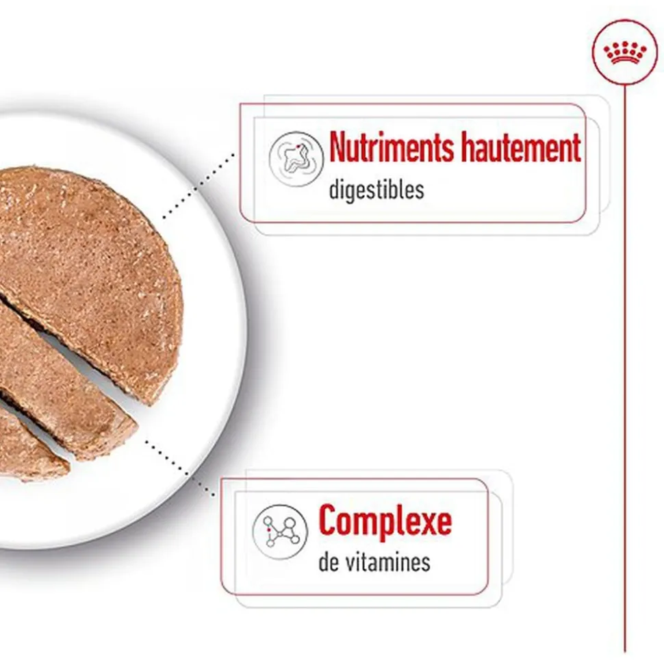 Royal Canin - Pâtée en Mousse Mini Adult S - 195g