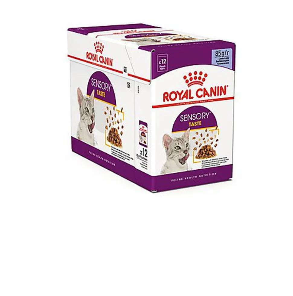 Royal Canin - Pâtée Sensory Taste en Gelée pour Chat - 12x85g