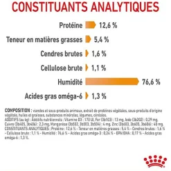 ROYAL CANIN - PÂTEE HAIR & SKIN EN MOUSSE CHAT ADULTE PEAU ET PELAGE - 12x85g