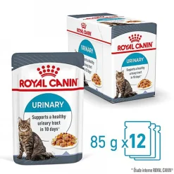 ROYAL CANIN -  SACHET FRAICHEUR URINARY EN GELEE CHAT ADULTE SANTE URINAIRE - 12x85g