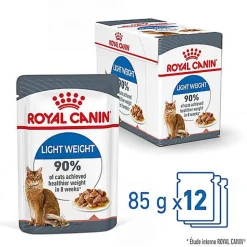 Royal Canin - Sachet Ultra Light en Sauce pour Chat - 12x85g